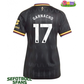 Aston Villa Alejandro Garnacho #17 Bortatröja Kvinnor 2026-27 Kortärmad